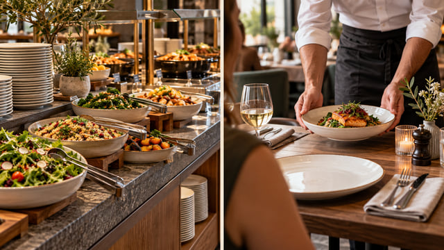 Buffet vs. All-You-Can-Eat: What the Two Terms Actually Mean