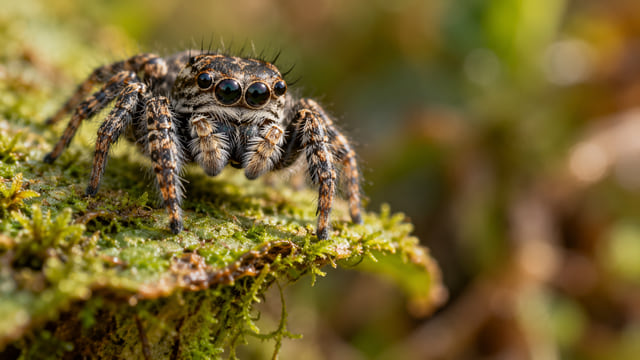 How Jumping Spiders See: Eight Eyes with Different Jobs