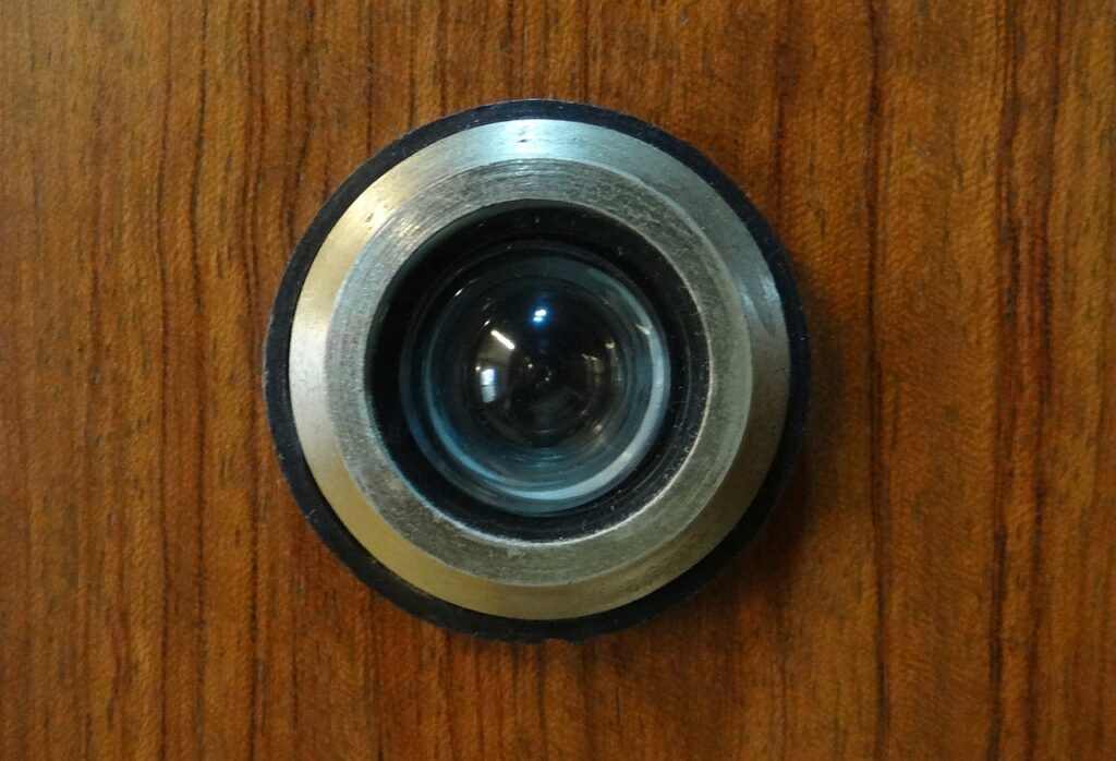 Cover the Peephole